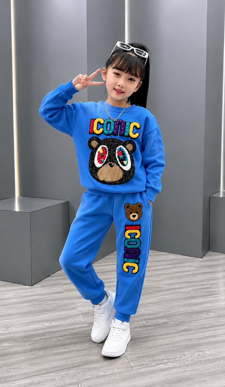Baby sweats shirt set