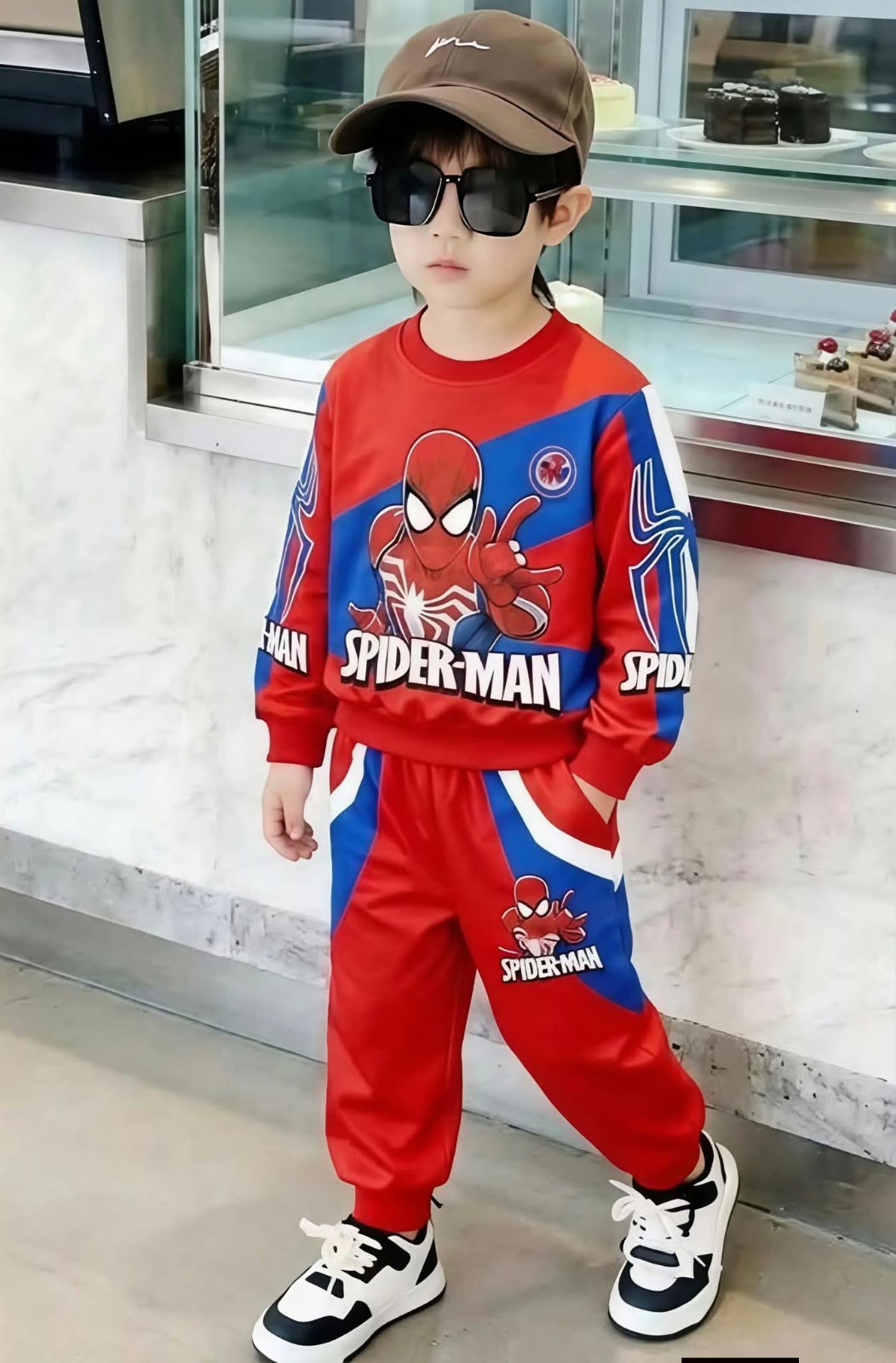 Baby sweats shirt set