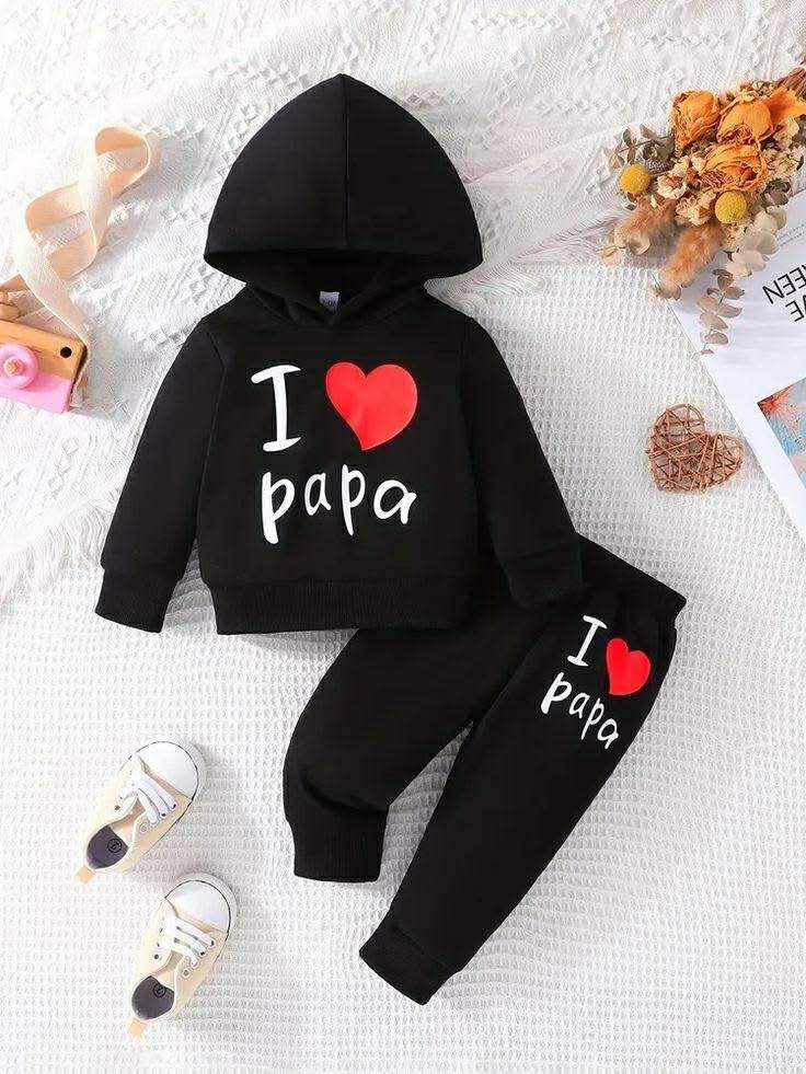 Baby sweats shirt Hudi set